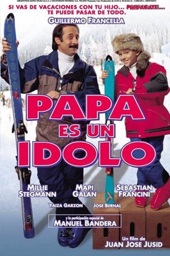 Póster de Papá es un ídolo