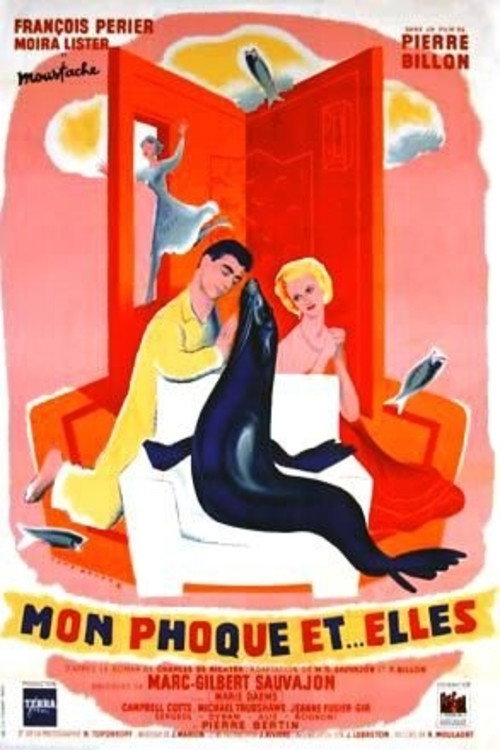 Póster de Mon phoque et elles
