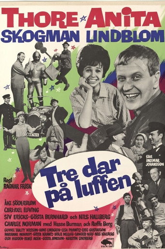 Póster de Tre dar på luffen