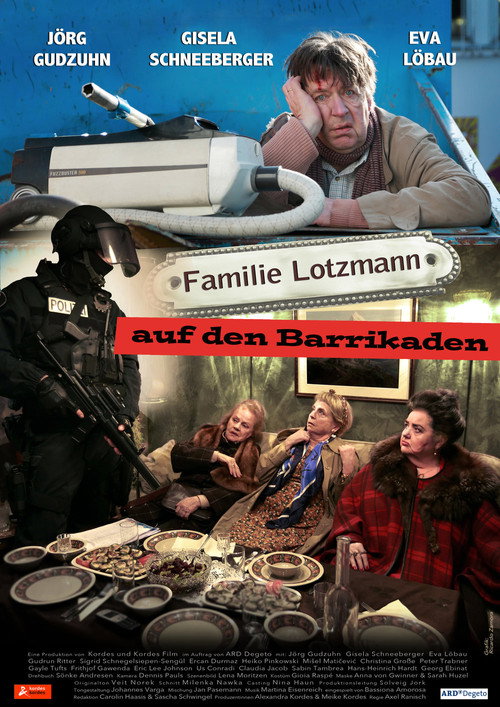 Póster de Familie Lotzmann auf den Barrikaden