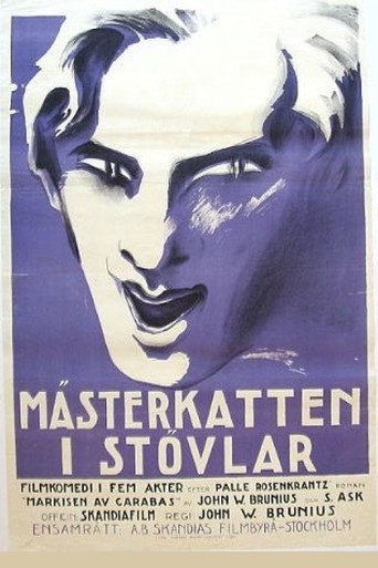 Póster de Mästerkatten i stövlar