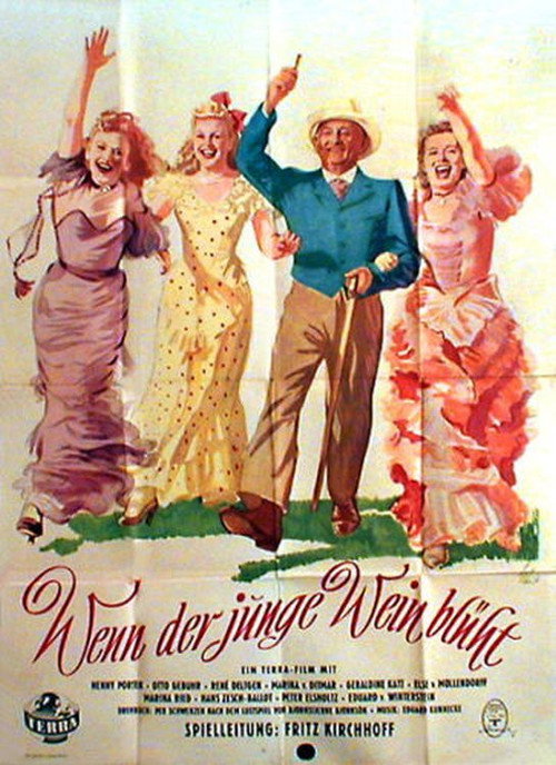 Póster de Wenn der junge Wein blüht
