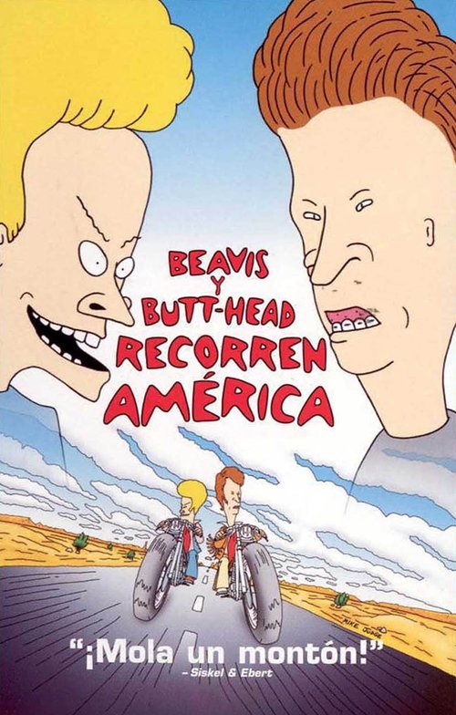 Póster de Beavis Y Butt Head Recorren America
