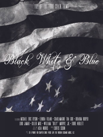 Póster de Black, White & Blue