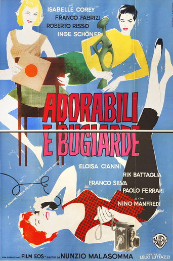 Póster de Adorabili e bugiarde