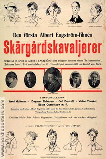 Póster de Skärgårdskavaljerer