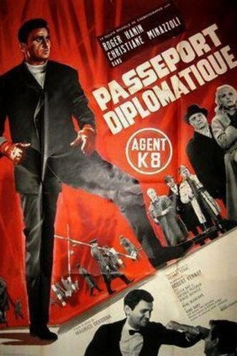 Póster de Passeport diplomatique agent K 8