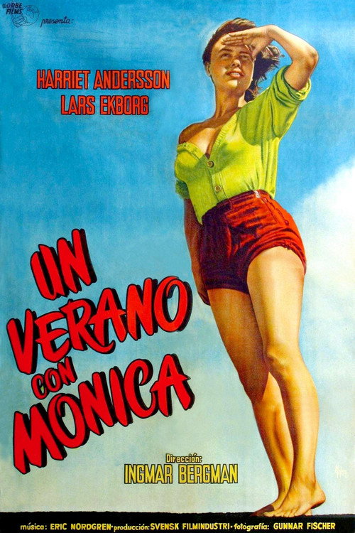 Póster de Un verano con Mónica