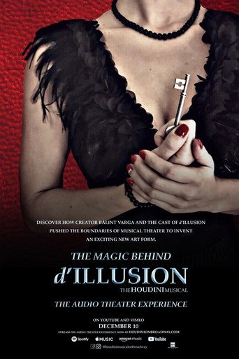 Póster de The Magic Behind 'd'ILLUSION: The Houdini Musical - The Audio Theater Experience'