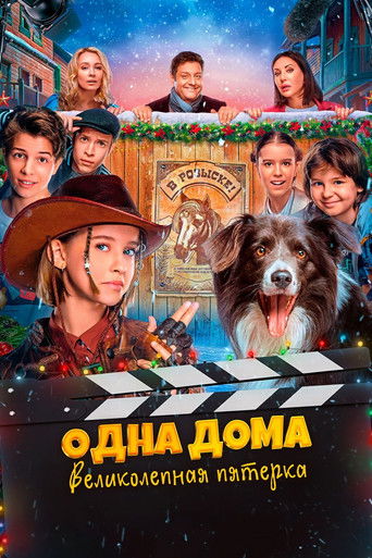 Póster de Одна дома. Великолепная пятерка