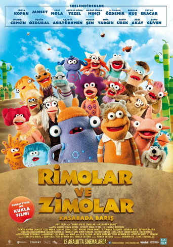 Póster de Rimolar ve Zimolar: Kasabada Barış