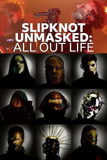 Póster de Slipknot Unmasked: All Out Life