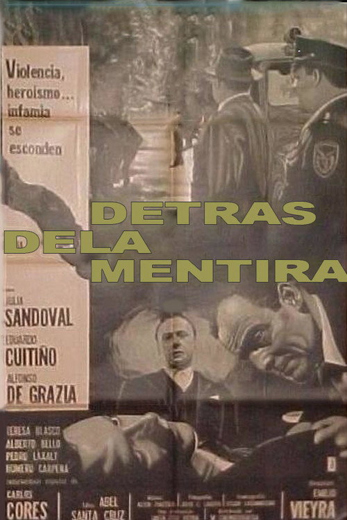 Póster de Detrás de la mentira