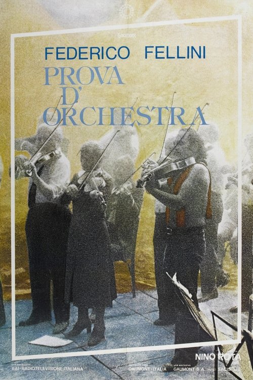 Póster de Prova d'orchestra