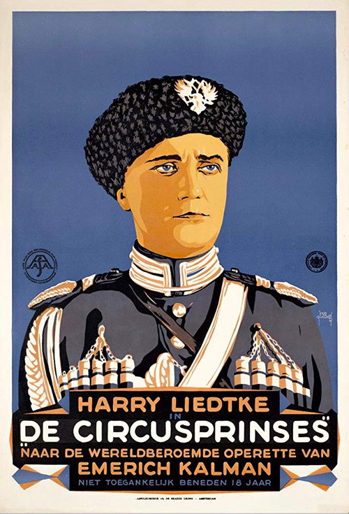 Póster de Die Zirkusprinzessin