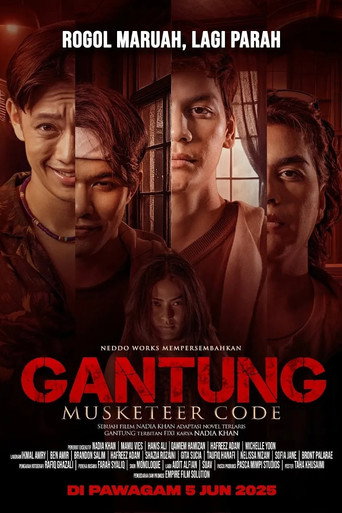 Póster de Gantung: Musketeer Code