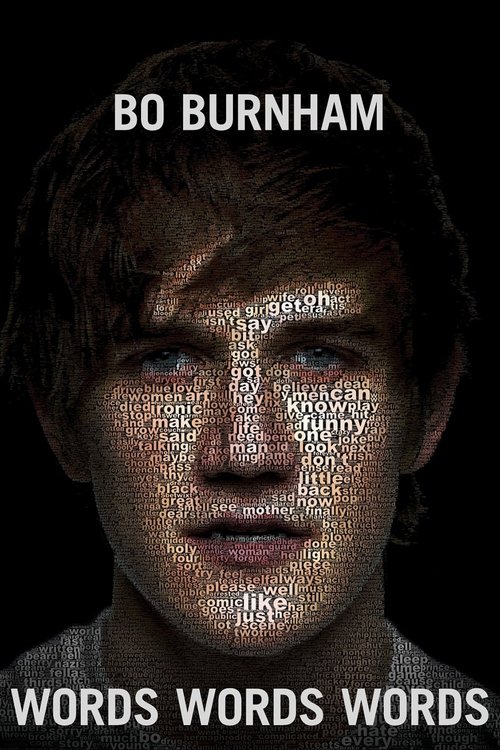 Póster de Bo Burnham: Words, Words, Words