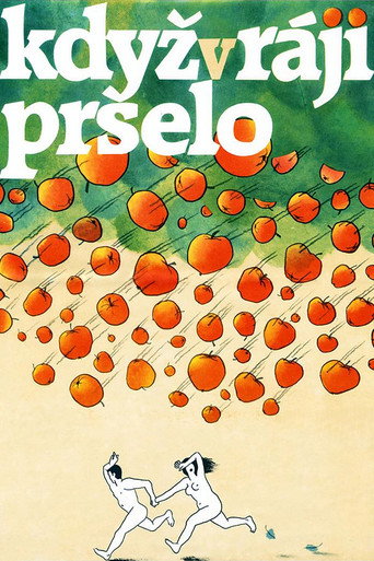 Póster de Když v ráji pršelo