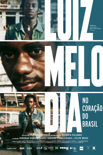 Póster de Luiz Melodia - No Coração do Brasil