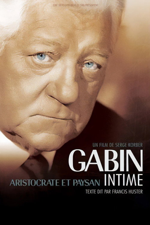 Póster de Jean Gabin intime