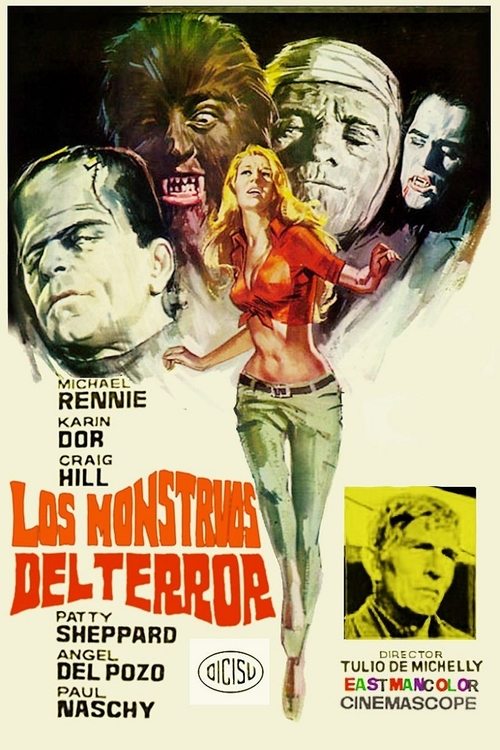 Póster de Los monstruos del terror