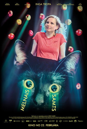 Póster de Melnais samts
