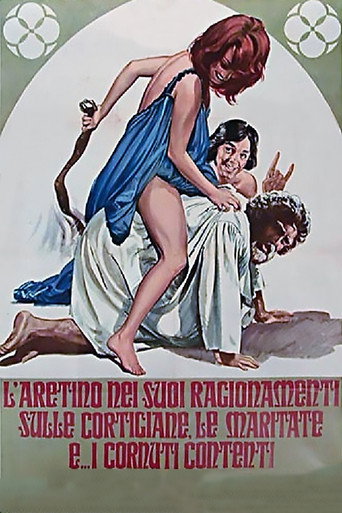 Póster de L'Aretino nei suoi ragionamenti sulle cortigiane, le maritate e... i cornuti contenti