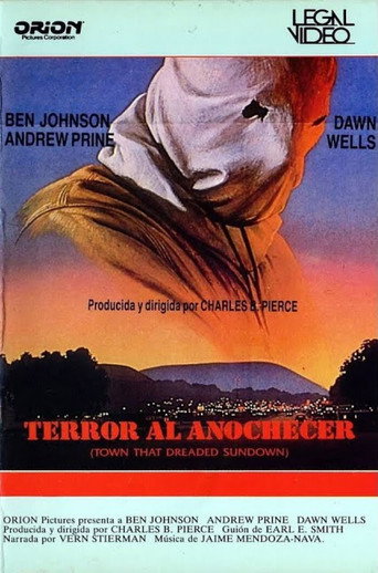 Póster de Terror Al Anochecer
