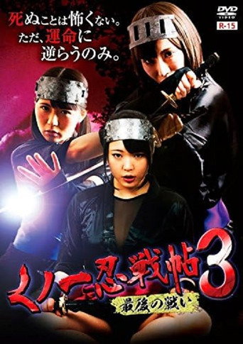 Póster de くノ一忍戦帖3 最後の戦い