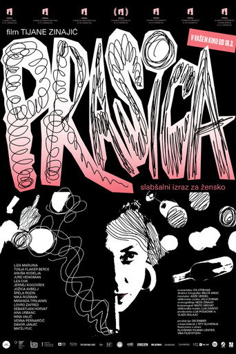 Póster de Prasica, slabšalni izraz za žensko