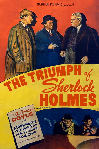 Póster de The Triumph of Sherlock Holmes