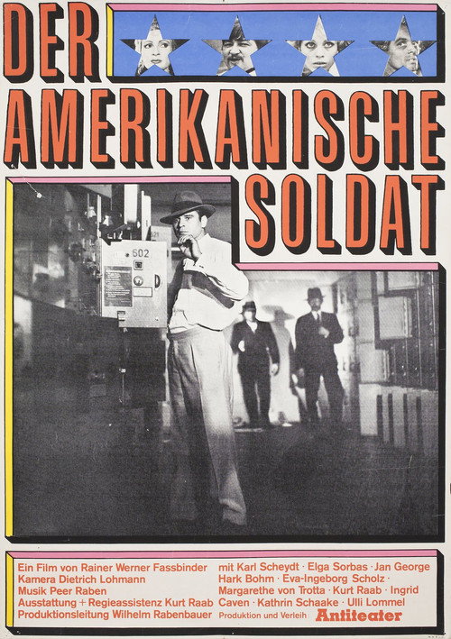 Póster de Der amerikanische Soldat