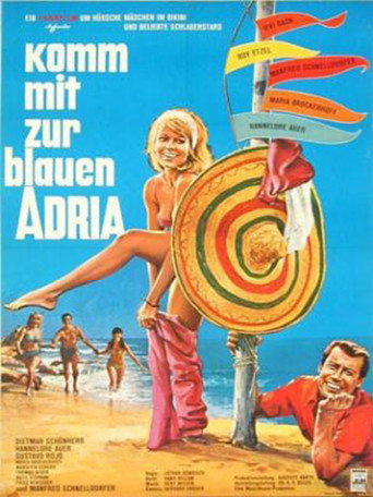 Póster de Komm mit zur blauen Adria