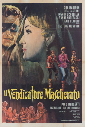 Póster de Il vendicatore mascherato