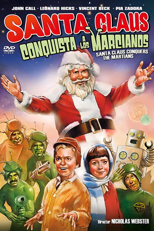 Póster de Santa Claus conquista a los marcianos