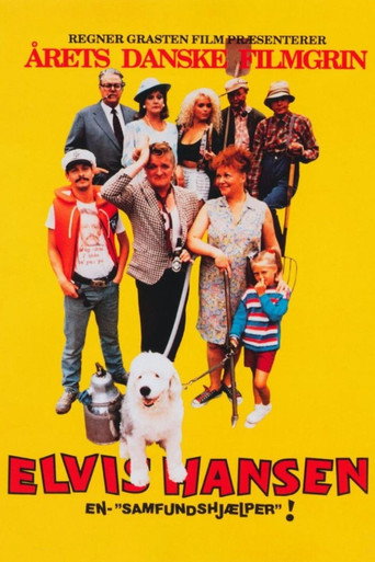 Póster de Elvis Hansen, en samfundshjælper