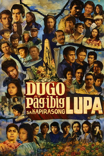 Póster de Dugo at Pag-ibig sa Kapirasong Lupa