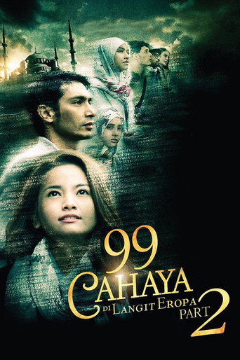 Póster de 99 Cahaya di Langit Eropa: Part 2