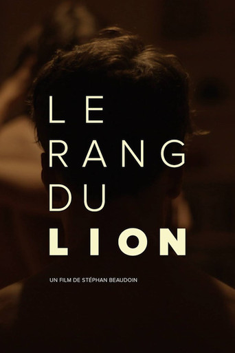 Póster de Le Rang du lion