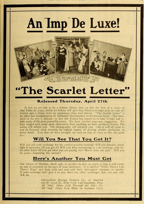 Póster de The Scarlet Letter