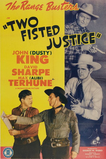 Póster de Two Fisted Justice