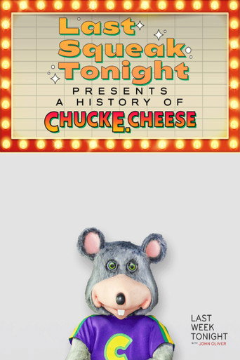 Póster de Last Squeak Tonight with John Oliver