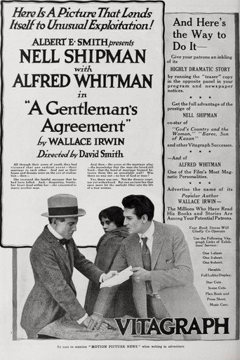 Póster de A Gentleman's Agreement