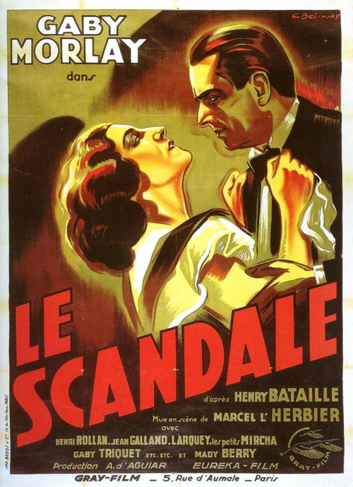Póster de Le Scandale
