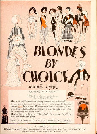 Póster de Blondes by Choice