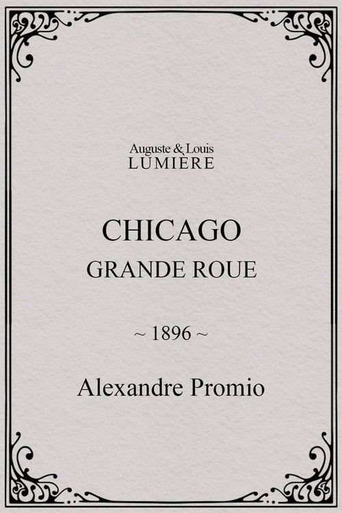 Póster de Chicago, Grande Roue