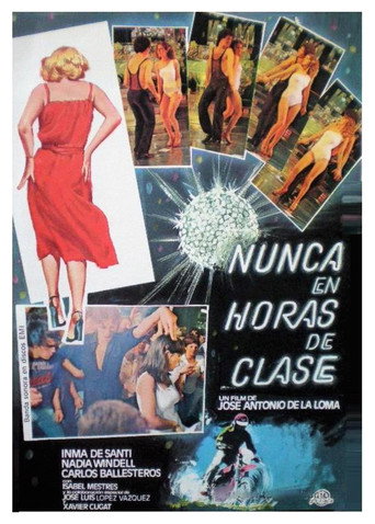 Póster de Nunca en horas de clase