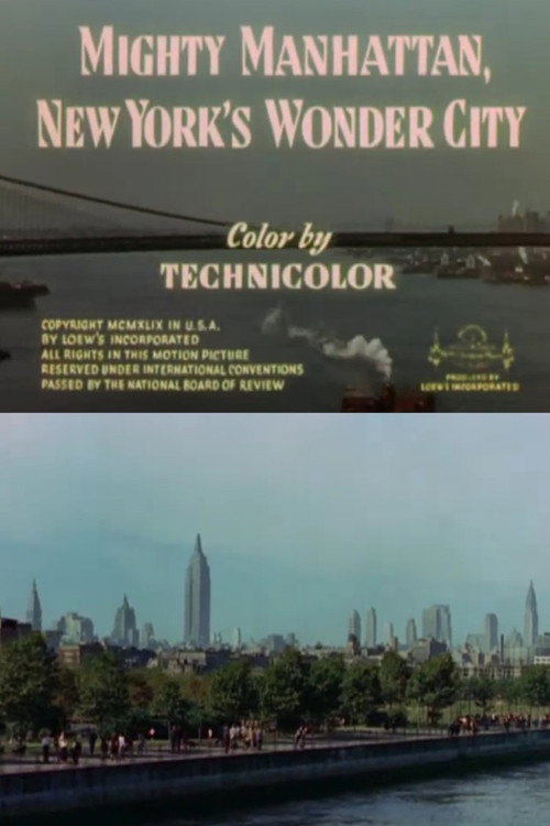 Póster de Mighty Manhattan, New York's Wonder City