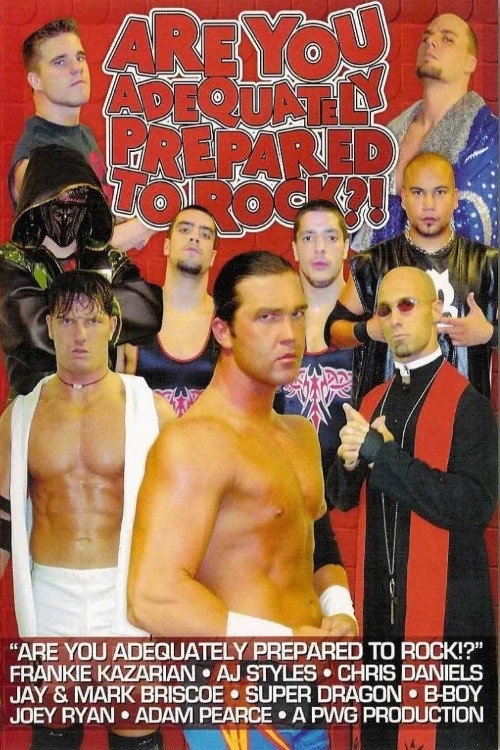 Póster de PWG: Are You Adequately Prepared To Rock?!