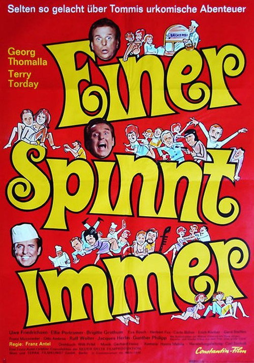 Póster de Einer spinnt immer